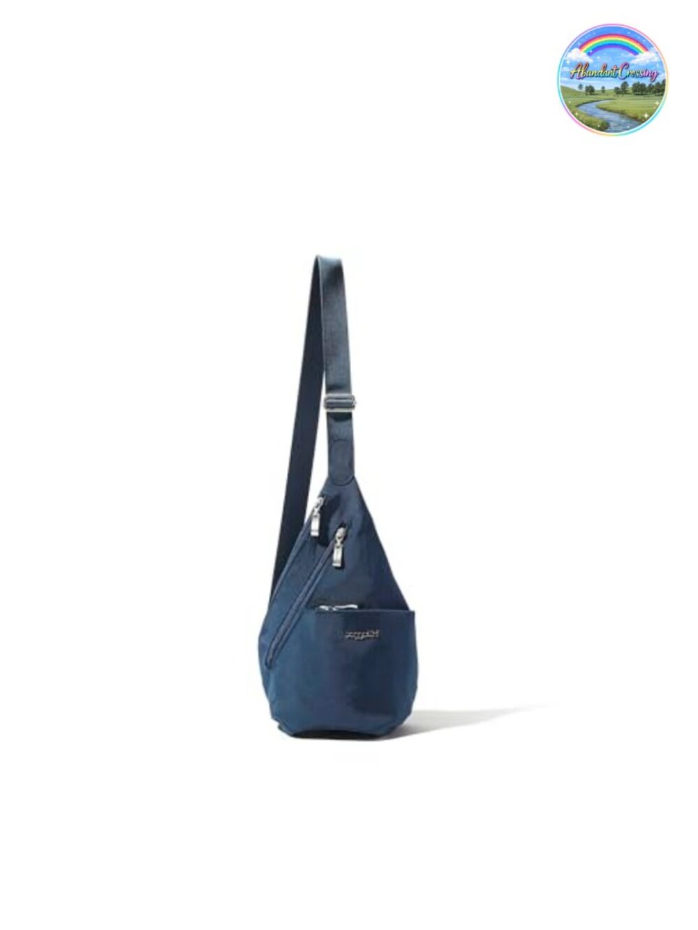 Mini Sling Crossbody Bag Backpack Nylon Travel Handsfree Adjustable Strap